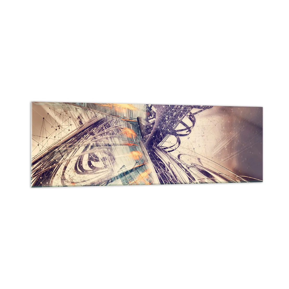 Glass picture - At High Speed - 160x50 cm