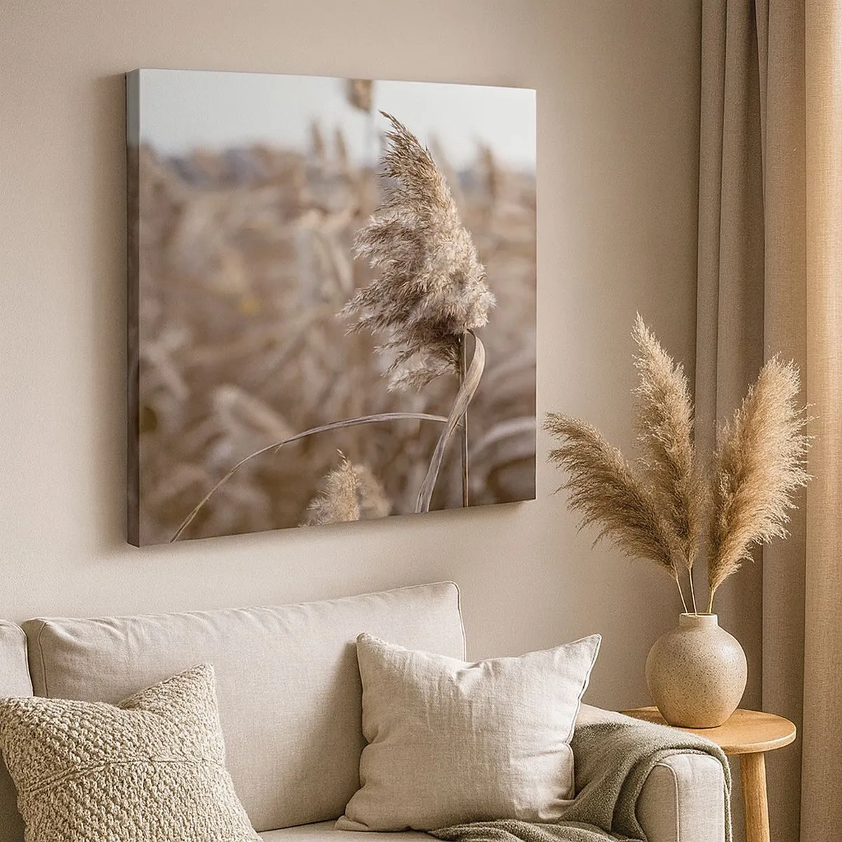 Canvas picture - Time to Fly with the Wind - 30x30 cm