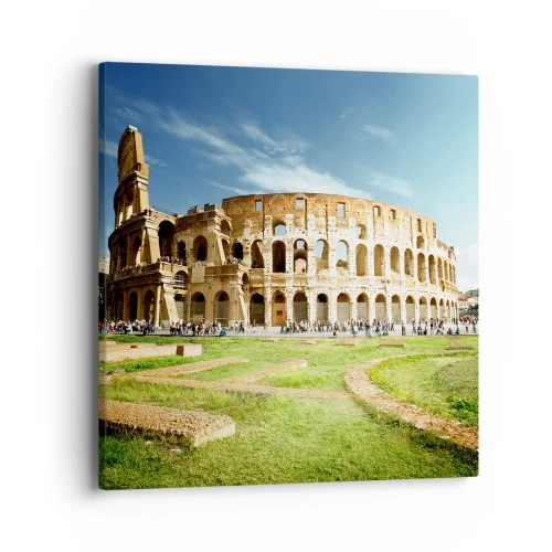 Canvas picture - You Can Hear The Sound of Guns - 40x40 cm