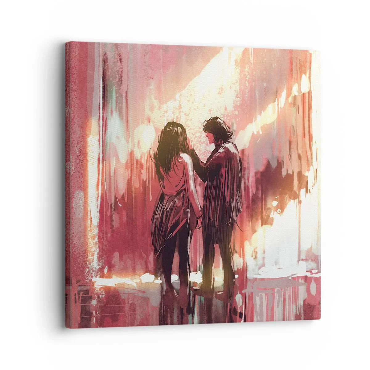 Canvas picture - Eternal Spectacle of Love - 30x30 cm