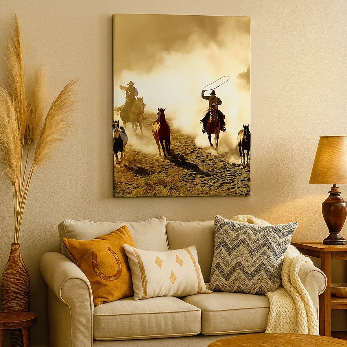 Canvas picture - Really Wild West - 50x70 cm