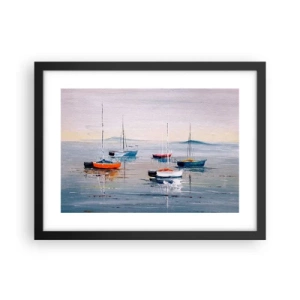 Poster in black frame - Deserved Rest - 40x30 cm