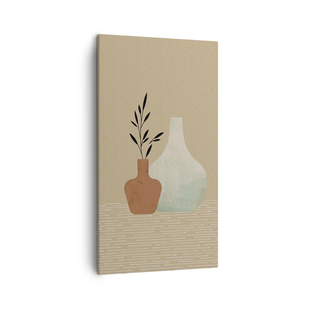 Canvas picture - Vase and Idea of It - 45x80 cm