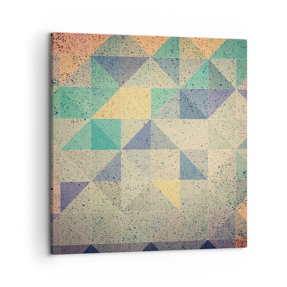Canvas picture - The Republic of Triangles - 50x50 cm