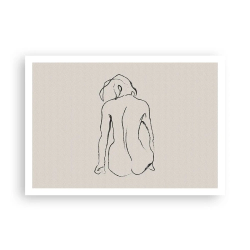 Poster - Woman Nude - 100x70 cm