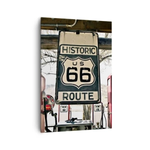 Canvas picture - American Retro Trip - 70x100 cm