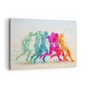 Canvas picture - Harmony of Movement - 100x70 cm