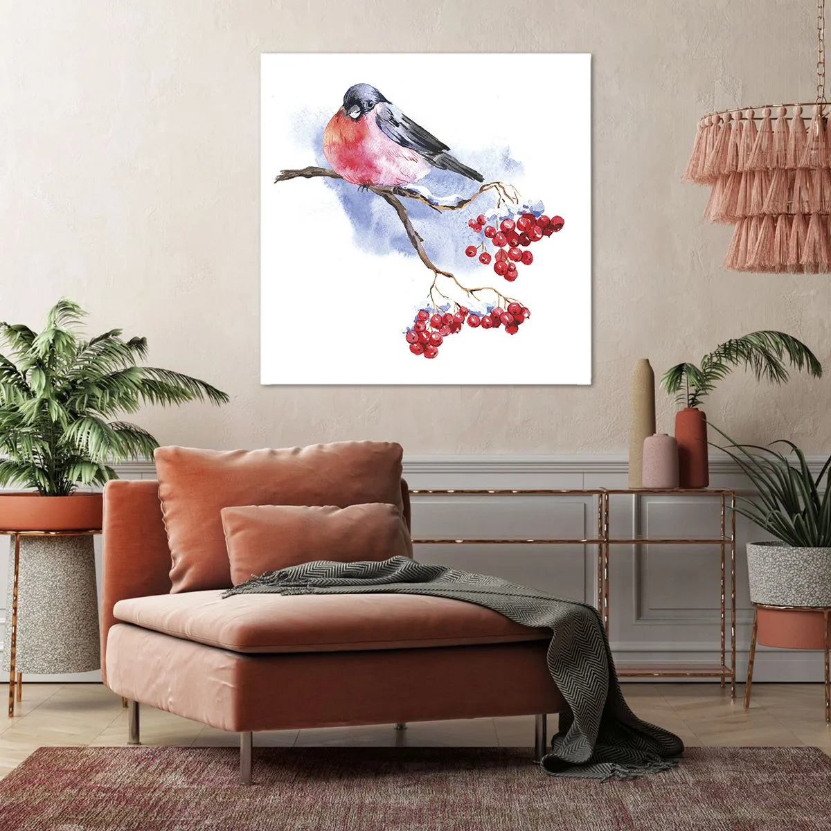 Canvas picture - Winter in Colour - 30x30 cm