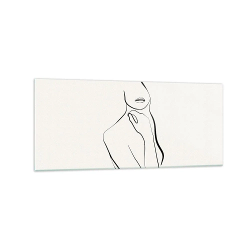 Glass picture - Wave of Melancholy - 120x50 cm