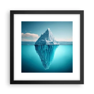 Poster in black frame - Ice Queen - 30x30 cm