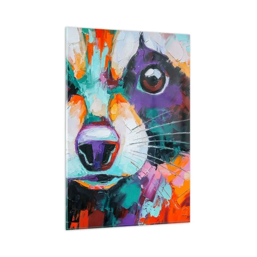 Glass picture - Only Good Emotions - 80x120 cm