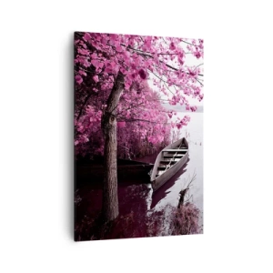 Canvas picture - In Pink Silence - 70x100 cm