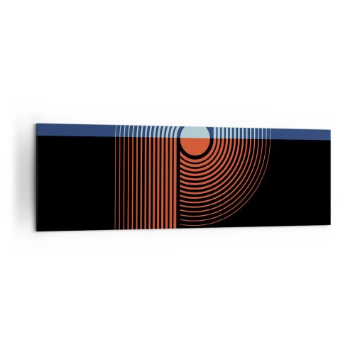 Canvas picture - In a Geometrical Embrace - 160x50 cm