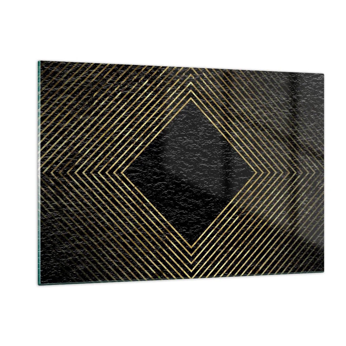Glass picture - Geometry Glamour Style - 120x80 cm