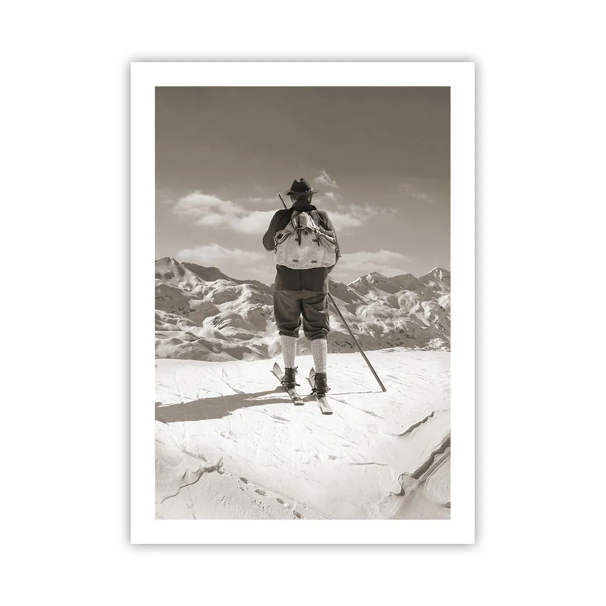 Poster - Mountains Are the Same - 50x70 cm