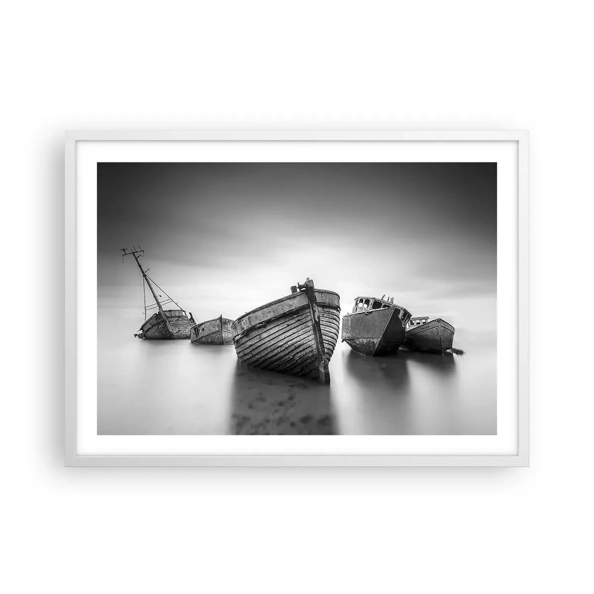 Poster in white frmae - Now Only a Memory - 70x50 cm