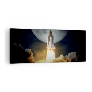 Canvas picture - Beginning of Unearthly Adventure - 120x50 cm