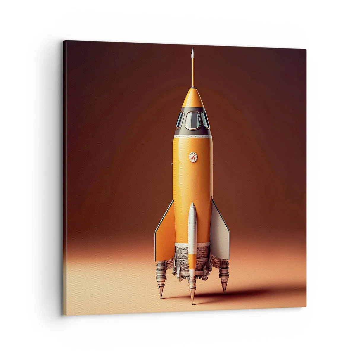 Canvas picture - It Starts with a Dream - 50x50 cm