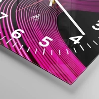 Clock face with numbers