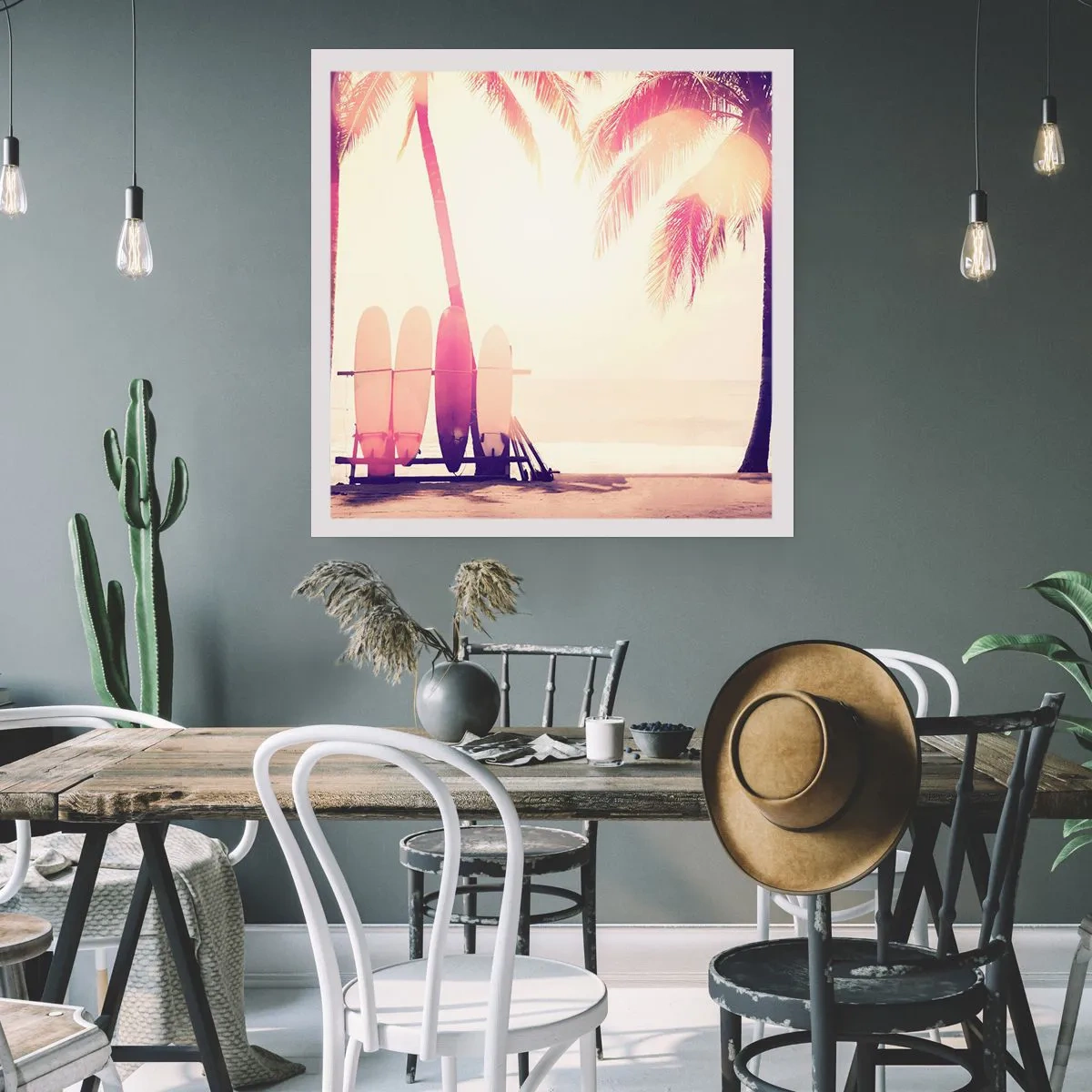 Poster - It Will Be a Wonderful Day - 60x60 cm