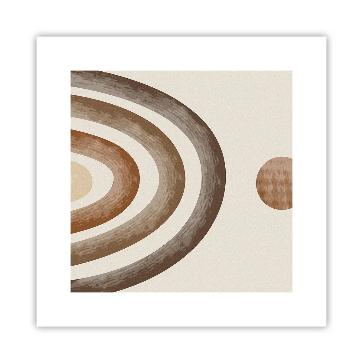 Poster - In a Distant Galaxy - 30x30 cm