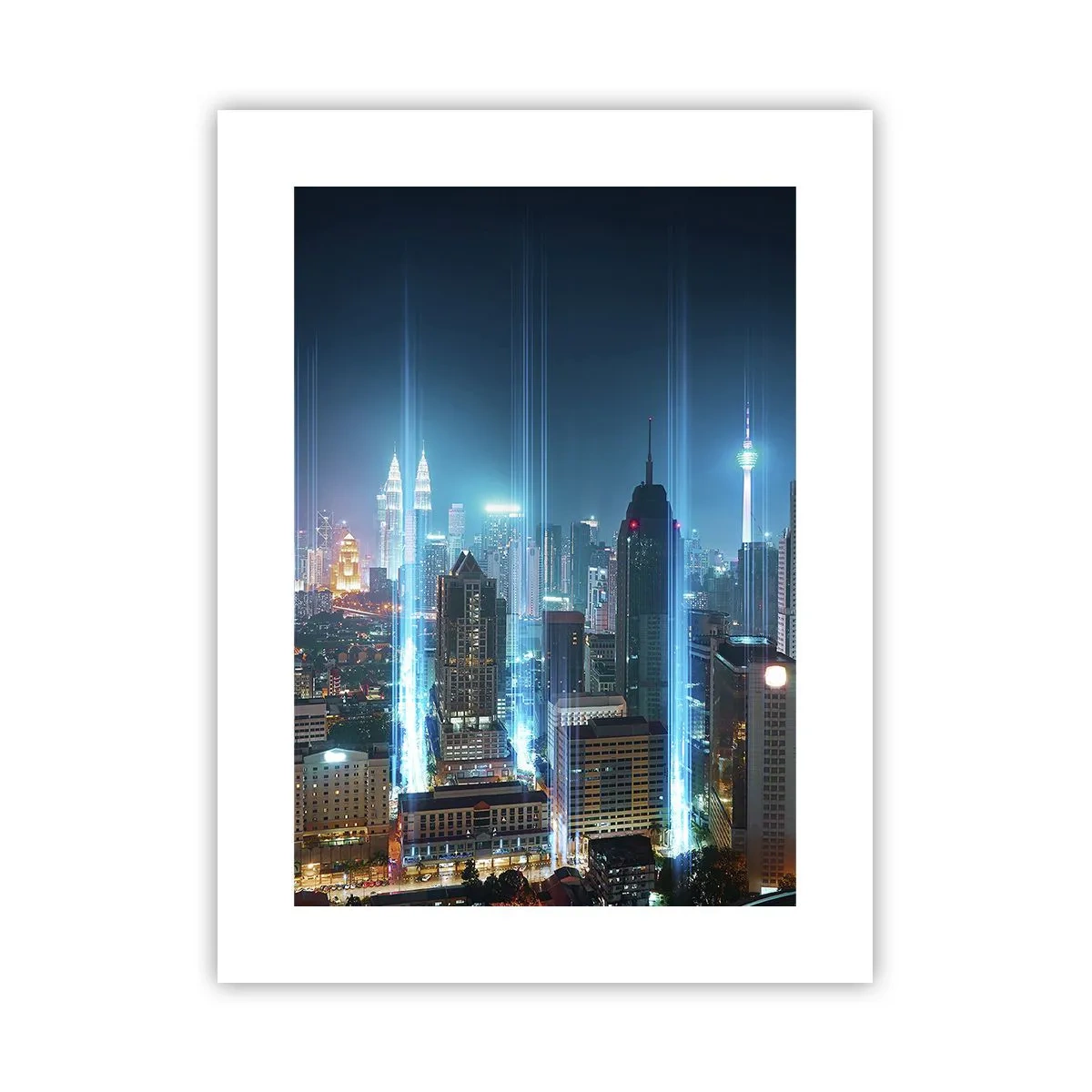 Poster - Berlin Lights - 30x40 cm