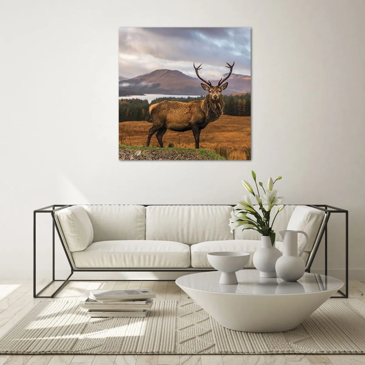 Glass picture - Majesty of Nature - 50x50 cm