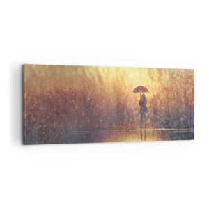 Canvas picture - I Think Someone Is Watching Me - 100x40 cm