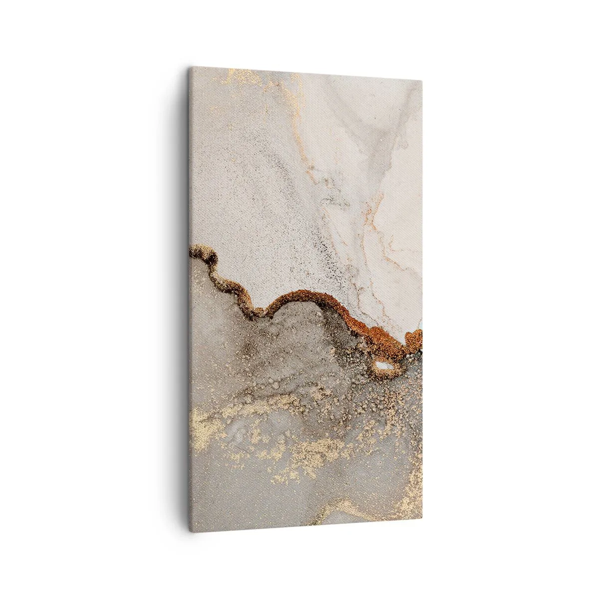 Canvas picture - On the Border of Colours - 45x80 cm