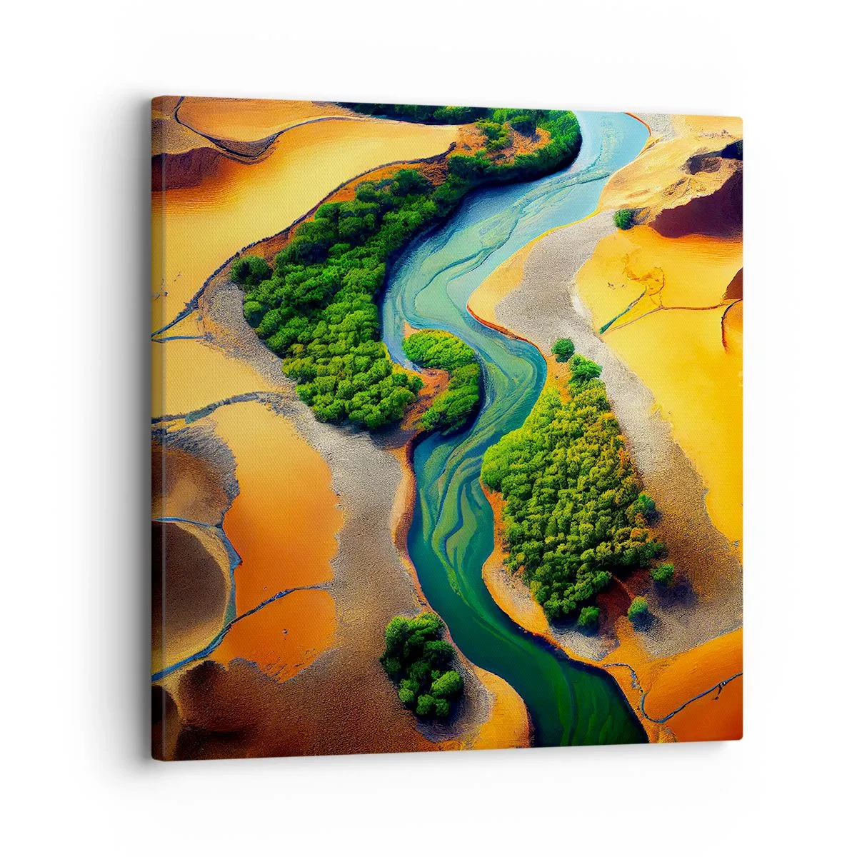 Canvas picture - Life-giving River - 30x30 cm