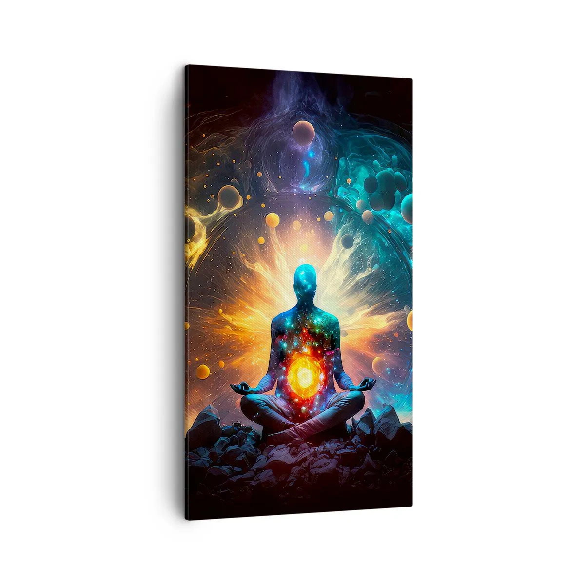 Canvas picture - Cosmic Calm - 45x80 cm