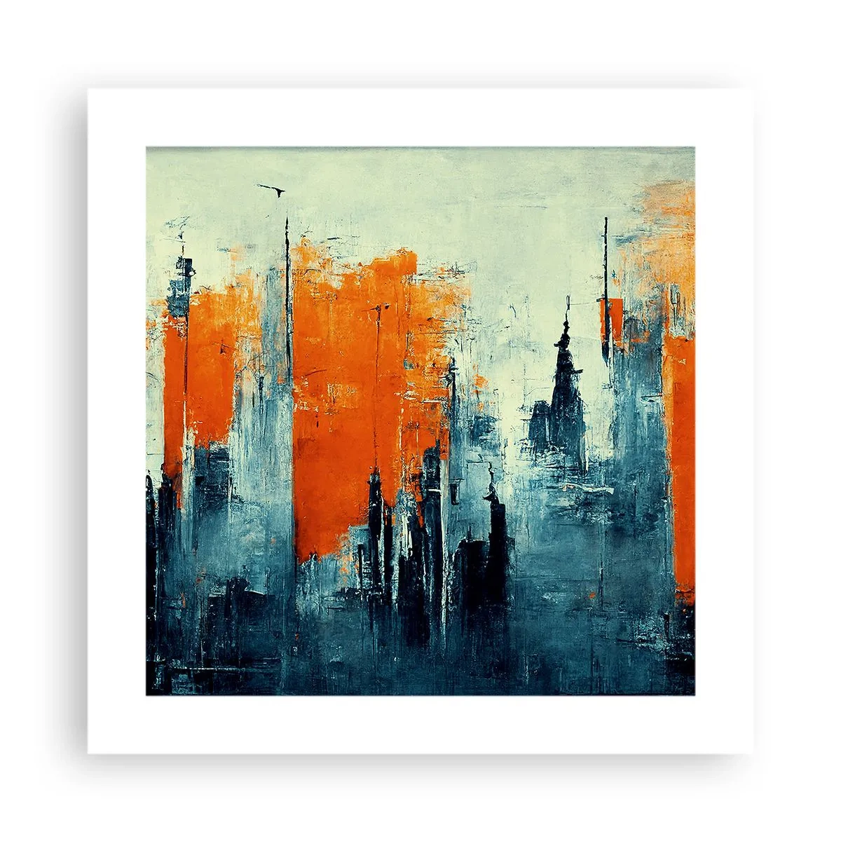Poster - Modern Landscape - 40x40 cm