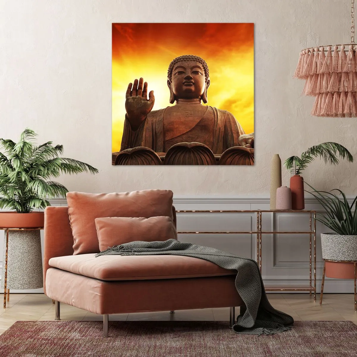 Canvas picture - Peace of the World - 50x50 cm
