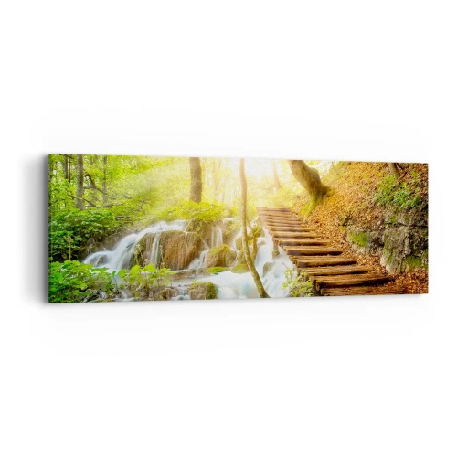 Canvas picture - Long Awaited Coolness - 90x30 cm