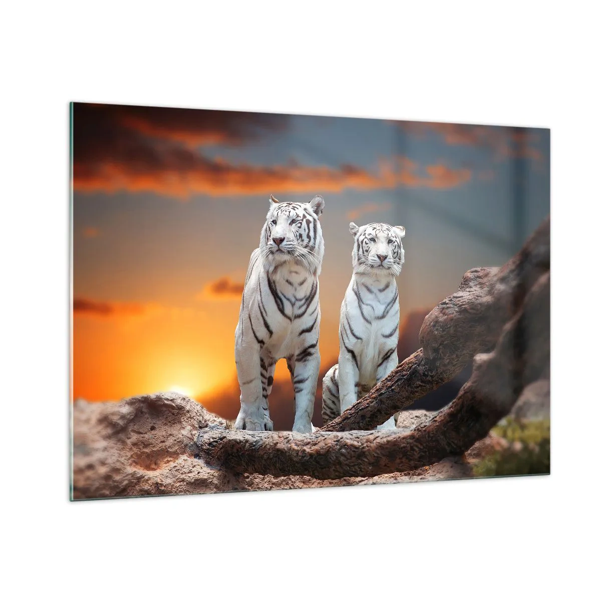 Glass picture - Just Like in Narnia - 100x70 cm