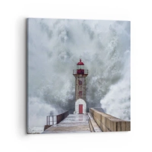 Canvas picture - Roar of Waters, Whirr of the Wind - 70x70 cm