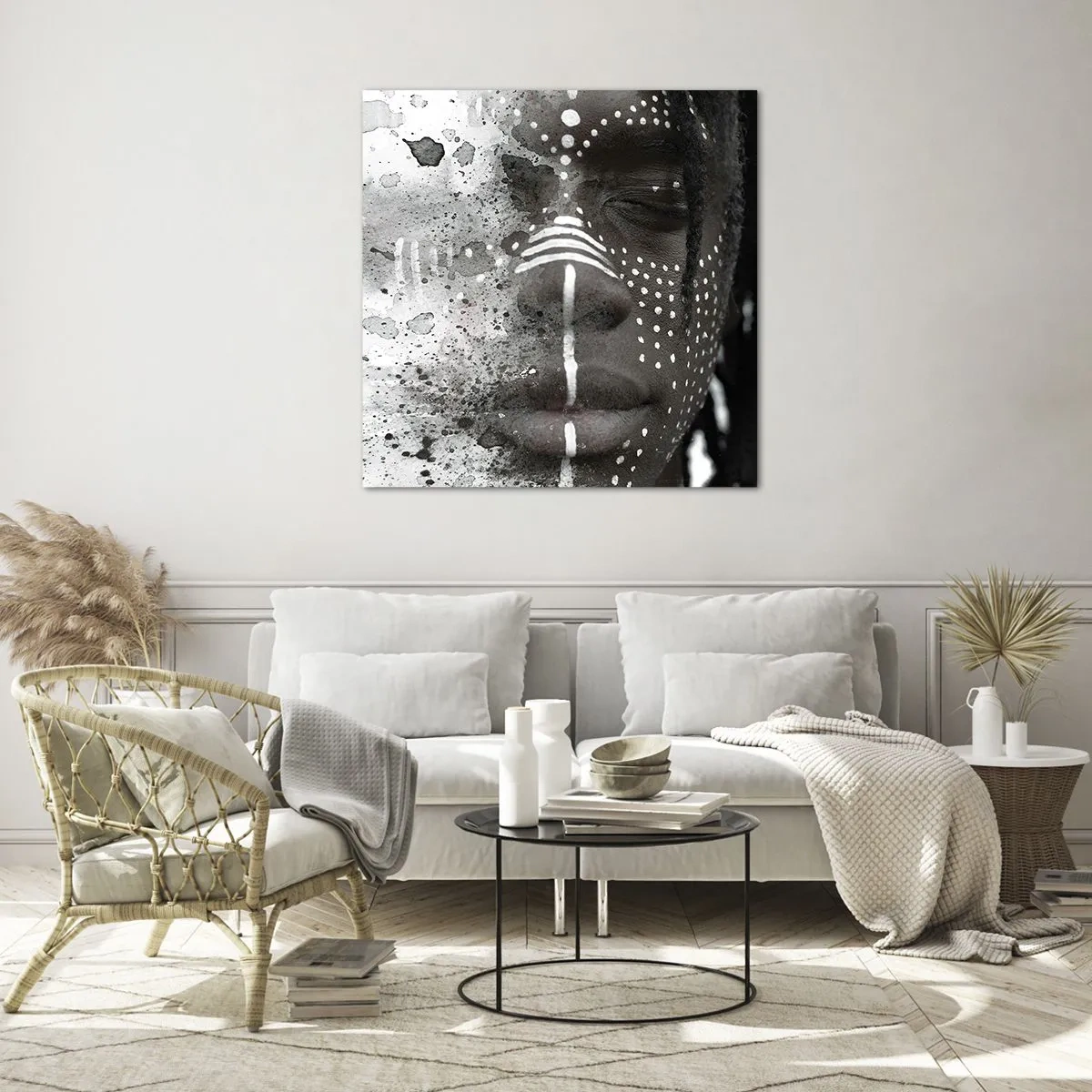Glass picture - Dsicover Primordial Spirit - 30x30 cm