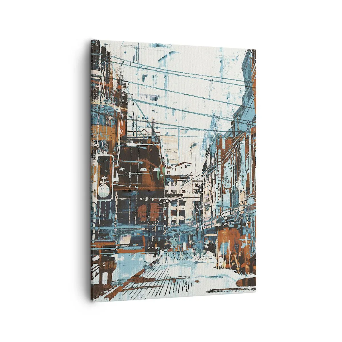 Canvas picture - Blazed City Trail - 50x70 cm