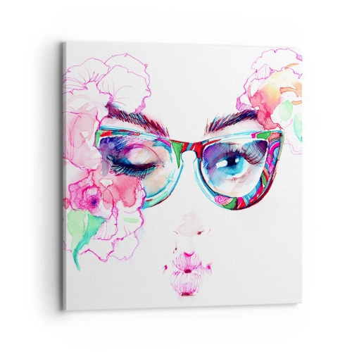 Canvas picture - Tempting Promise - 70x70 cm