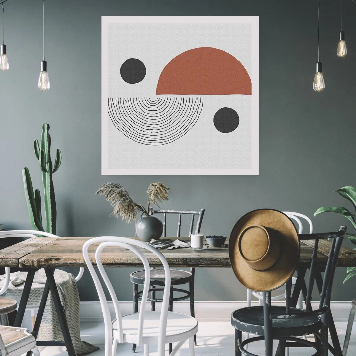 Poster - Perfection of a Wheel - 50x50 cm