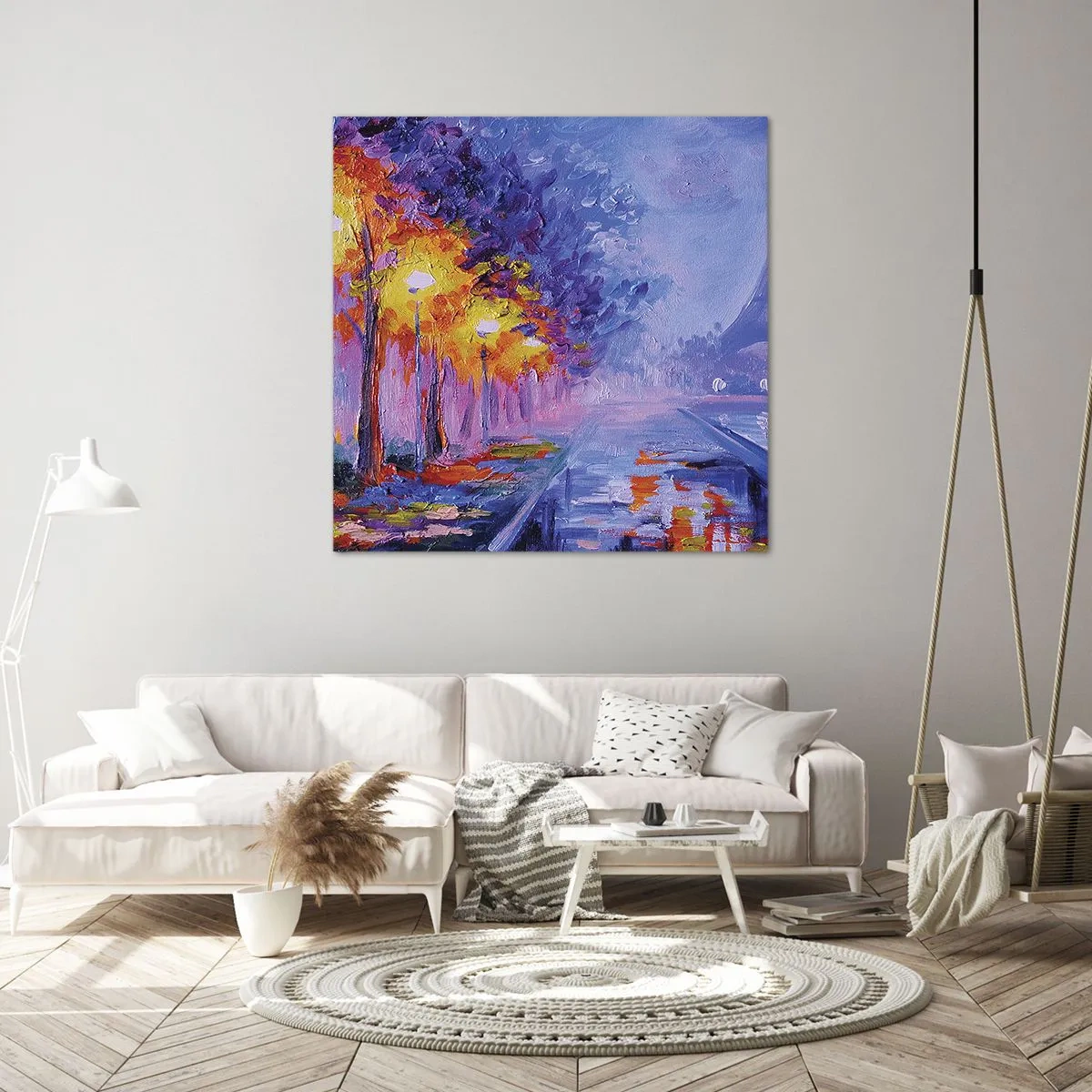 Canvas picture - Dreamed Walk - 70x70 cm