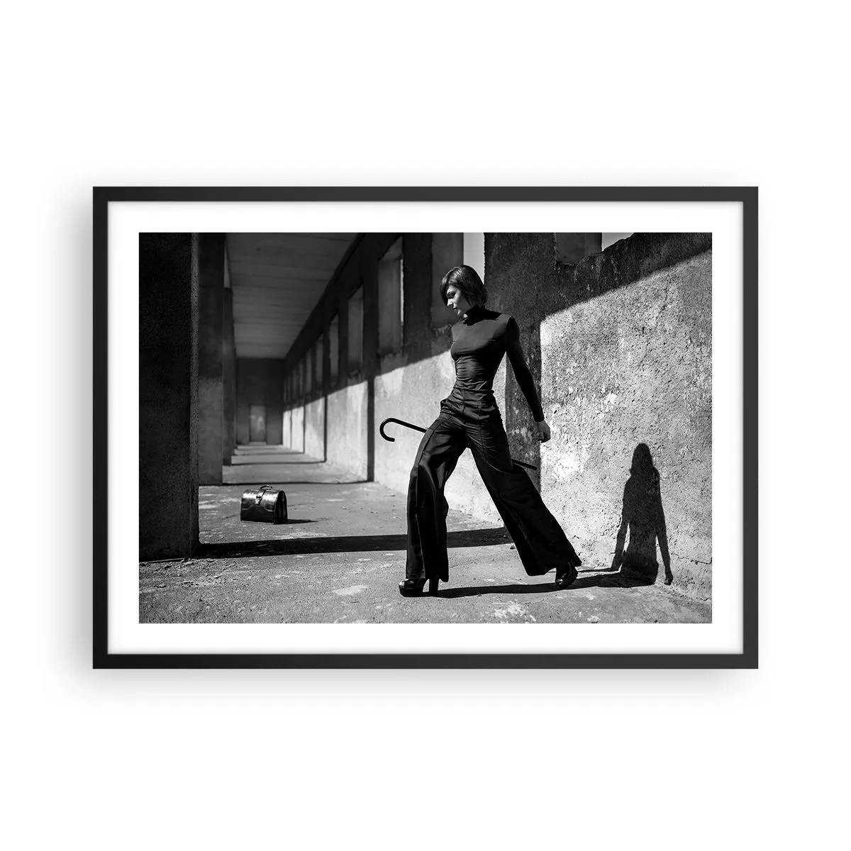 Poster in black frame - City Chic - 70x50 cm