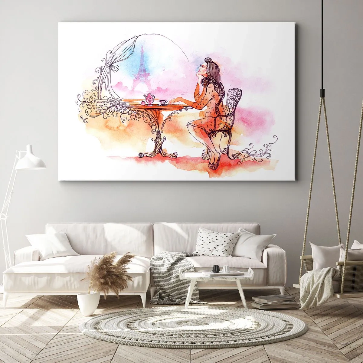 Canvas picture - Parisian Chic - 120x80 cm