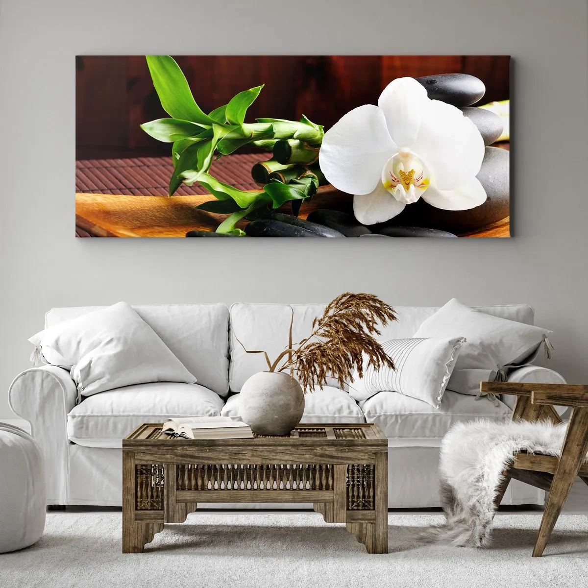 Canvas picture - Let Nature Touch You - 140x50 cm