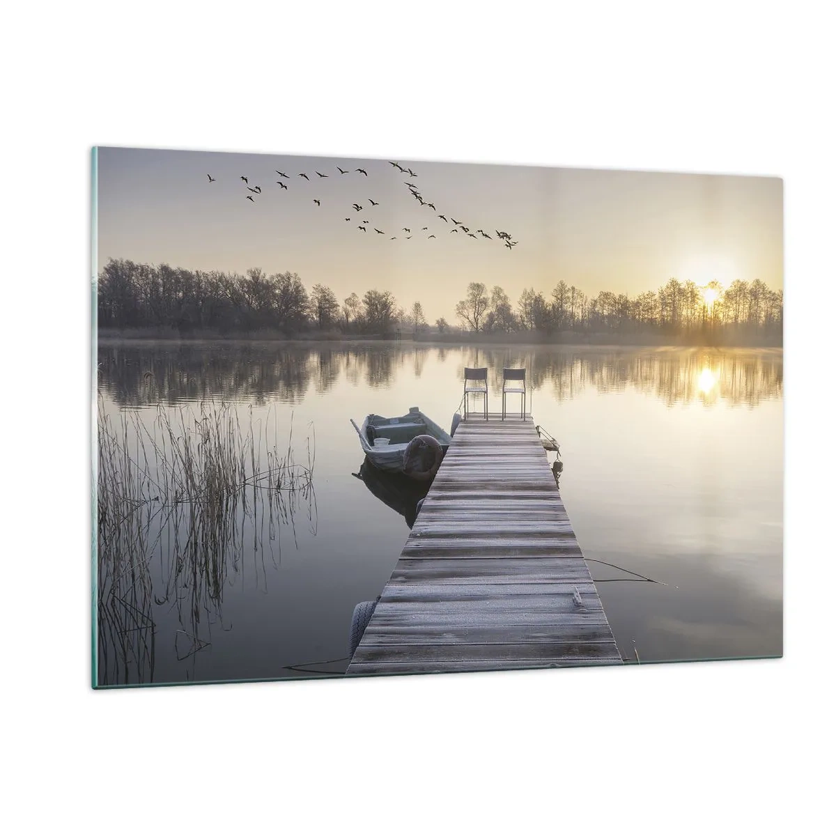 Glass picture - I Will Be Back Soon - 120x80 cm