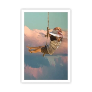 Poster - Fun in the Clouds - 61x91 cm