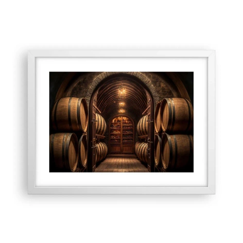 Poster in white frmae - Atmospheric Cellar - 40x30 cm