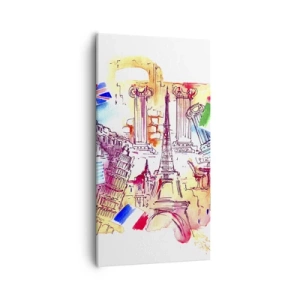 Canvas picture - European Tour - 55x100 cm