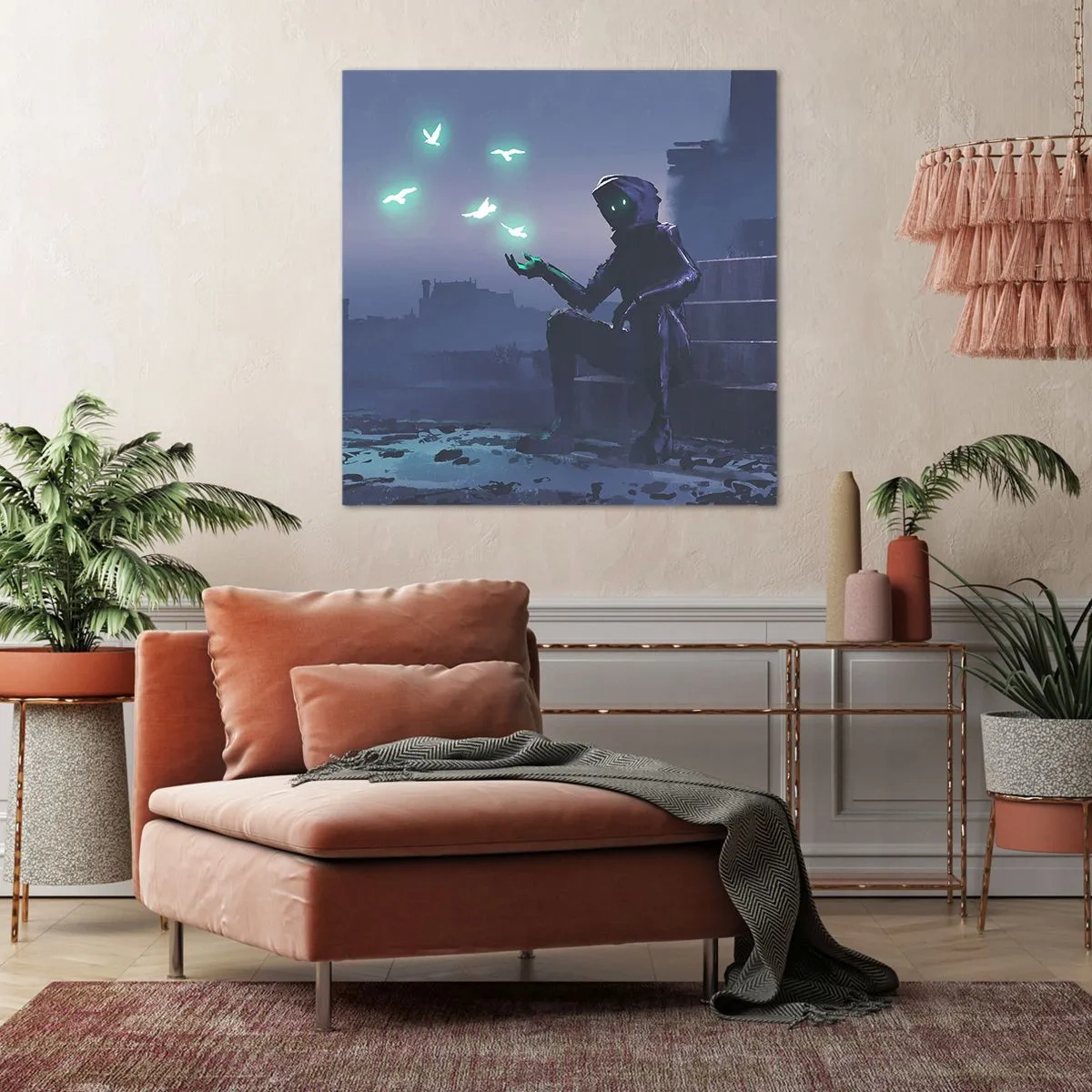 Canvas picture - Life Will Be Restored - 60x60 cm