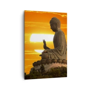 Canvas picture - Facing the World - 70x100 cm
